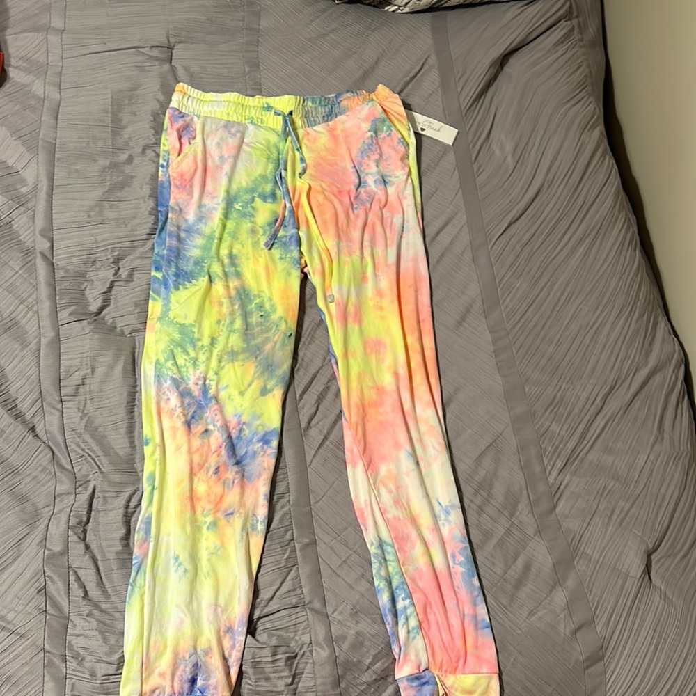 LoveStreak Brand New with tags Tye-Dye Stretchy Jogger’s